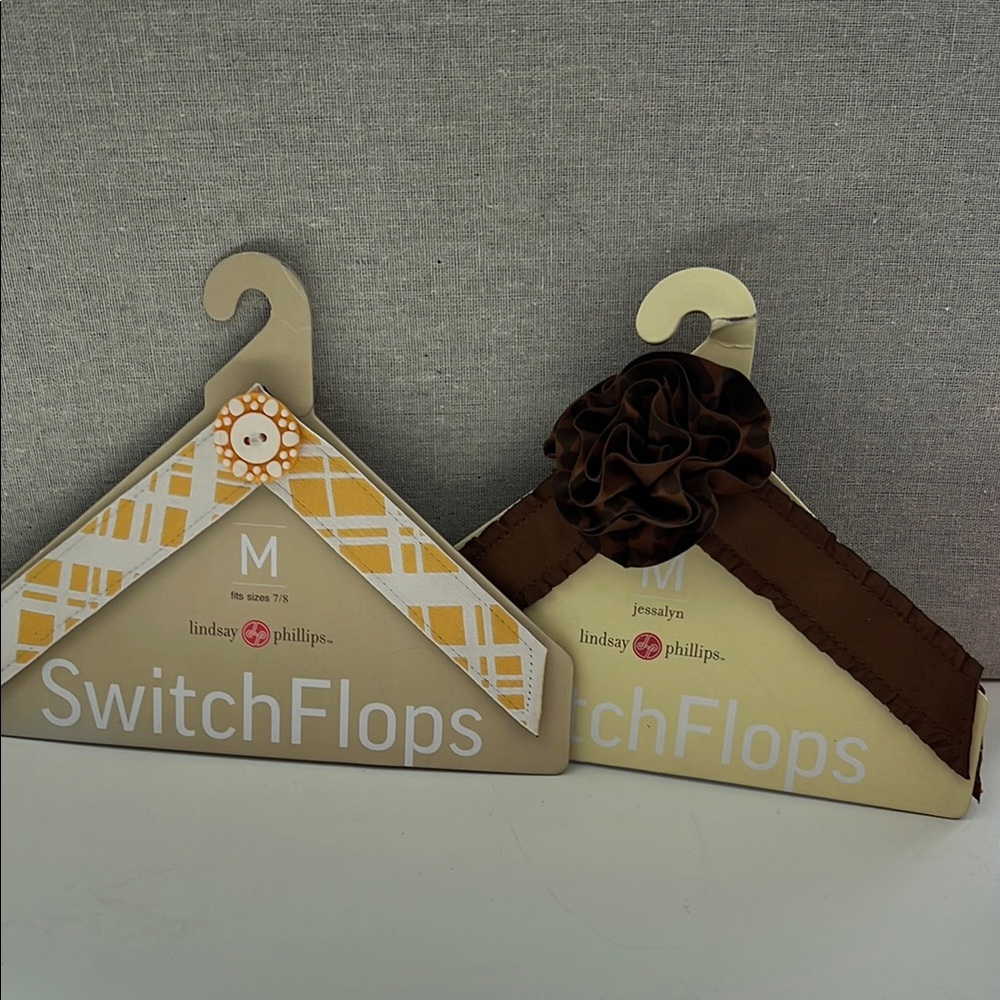 Lindsay Phillips SwitchFlops in Yellow and Brown